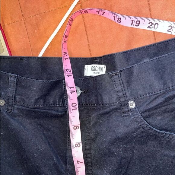 MOSCHINO Blue Jeans with Paint Men size 38 - Picture 7 of 11